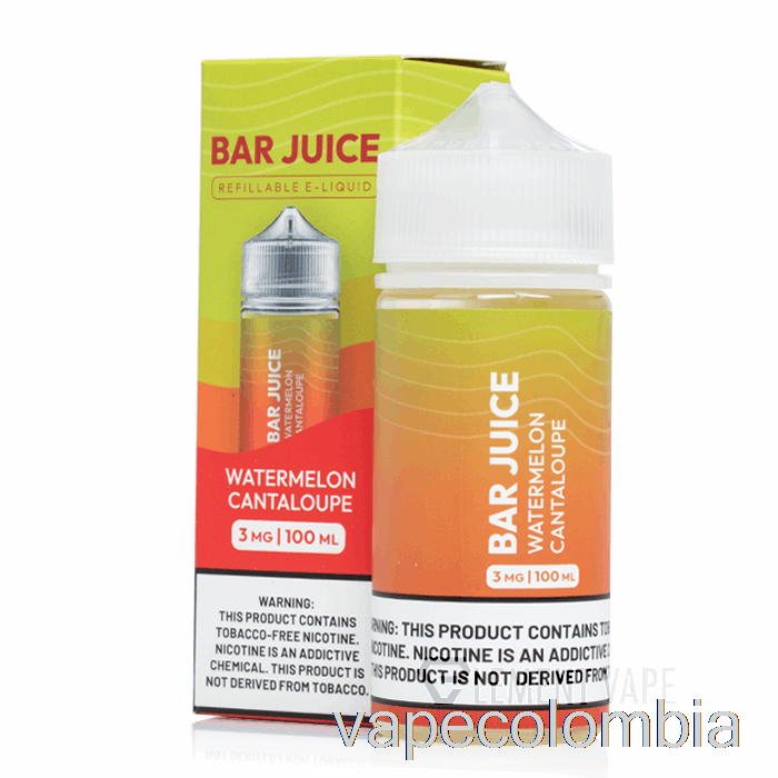 Vape Desechable Melón Sandía - Jugo En Barra - 100ml 3mg